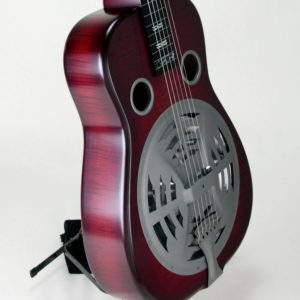 Josh Swift Signature resonator guitar, Red Assault sunburst