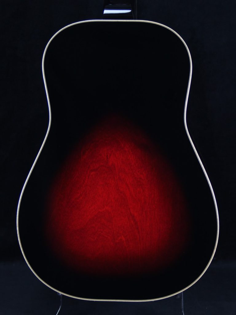 Beard MA-6 resonator guitar back, Scarlet sunburst