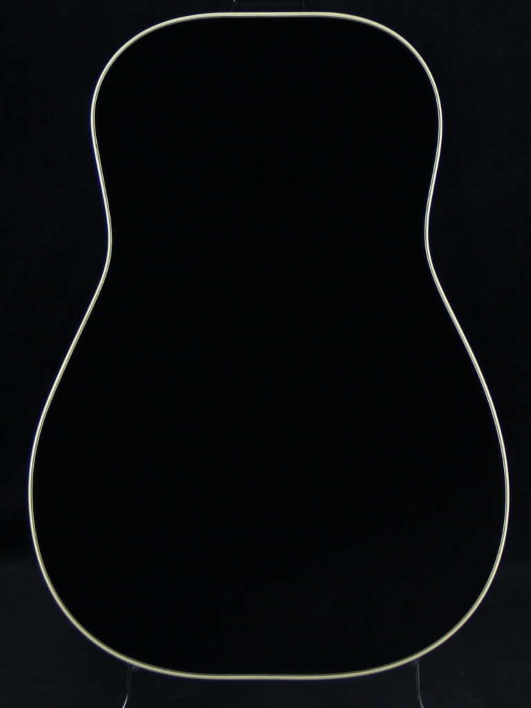 Beard MA-6 resonator guitar back, Tuxedo Black
